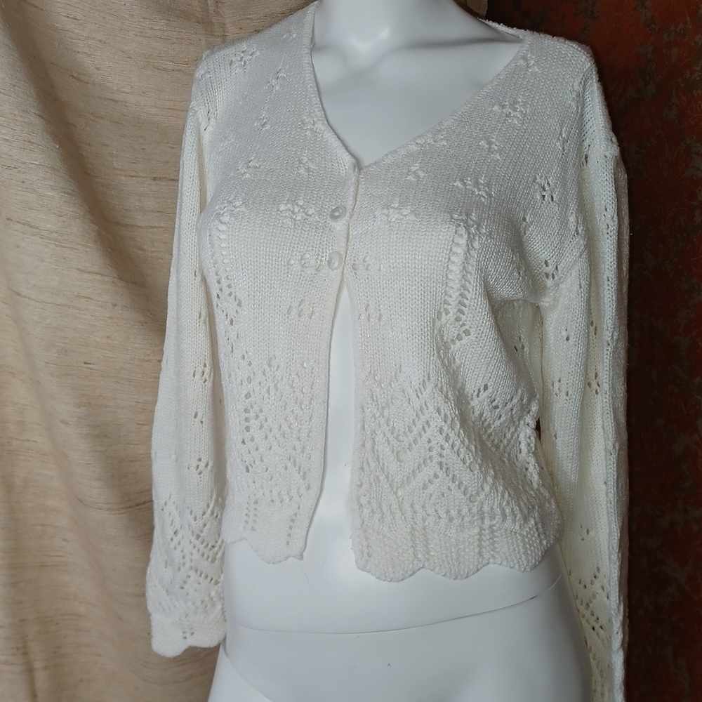 T w h cotton sweater